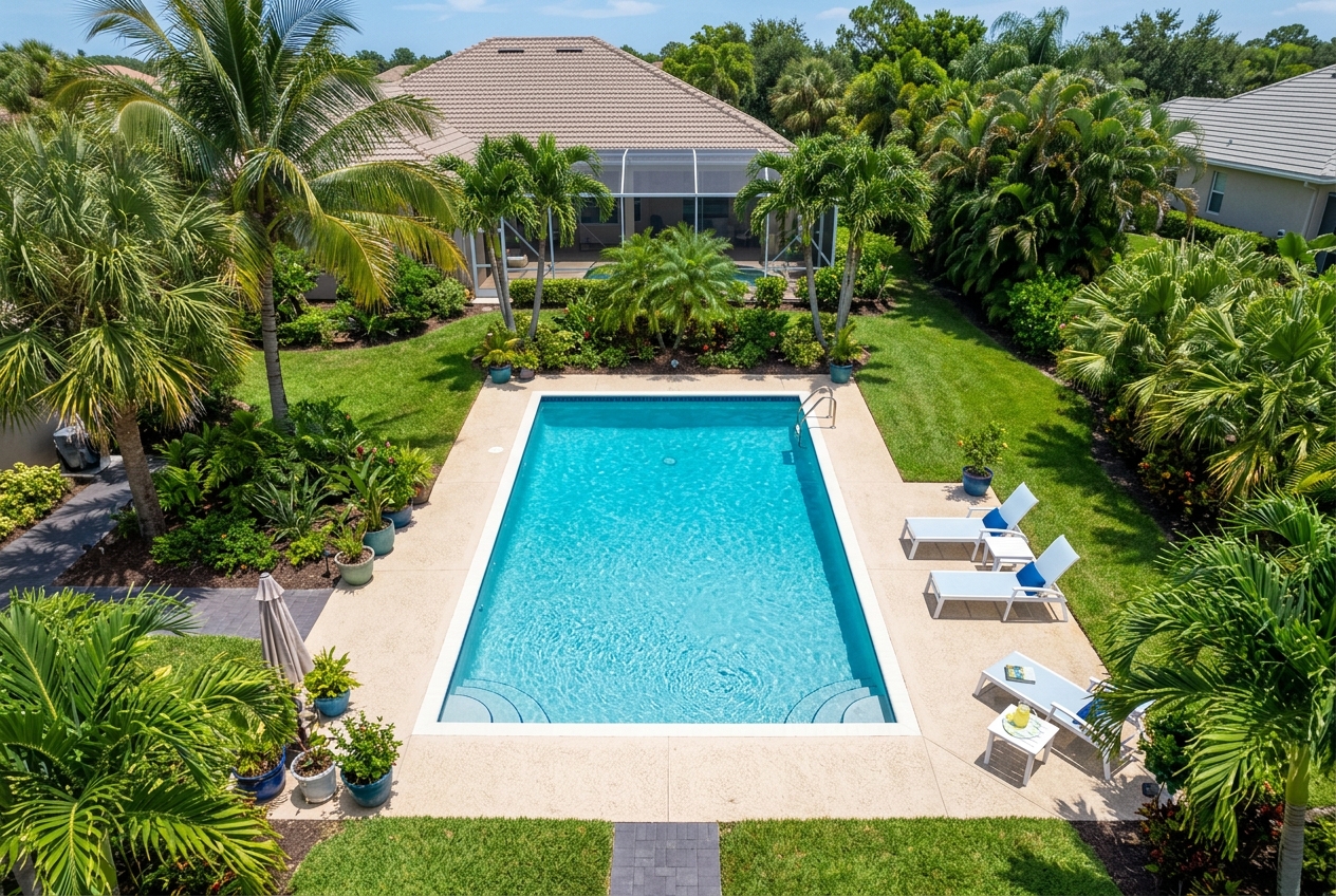 Pool after green-to-clean service